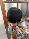 髪質改善　ショートボブ