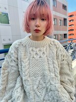 グリーン 北千住(green)&nbsp;【北千住】ショートボブ×ピンクベージュ