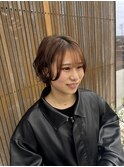 ショート×パーマ