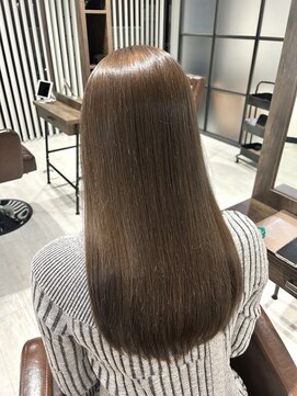 ソリス(Solis) ミルクティーベージュ×髪質改善トリートメント