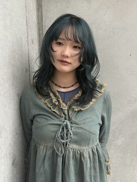 ウーフ(U-fu) モスグリーン/ハイトーンカラー