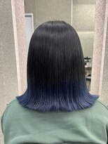 シー 浦安(SEA)&nbsp;ボブ×グラデーションカラー×ブルー　SEA 浦安