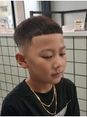 キッズクロップ×フェード/小学生/子供/男の子カット/メンズ