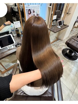 ヘアーサロン ウィング(HAIR SALON Wing) 赤坂*ブリーチなし明るめオリーブベージュアッシュカラー