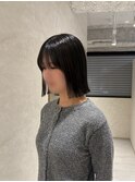 切りっぱなしボブ/ヘイリーボブ/枚方