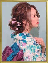 エヌ(N)&nbsp;編み込みふわふわアップ☆