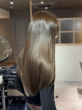 アイノア シノン 神保町(AInoa sinon) カラーのたびに傷んで見えていた髪をヘアエステで更新