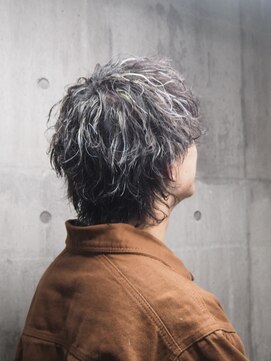 ブリーチ 静岡店(BLEACHi) ツイスパウルフ/ホワイトメッシュ