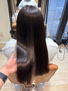 ケア アンド デザイン ココロ(care&design KOKORO) ツヤ感ピンクブラウンカラー