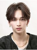 韓国フェザーパーマメンズカット学割
