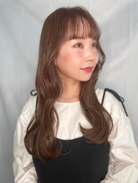 COVER HAIR ACADEMY 北浦和【カバーヘア アカデミー】北浦和西口店【4/6 OPEN(予定)】&nbsp;チャコールグレー艶感くびれカール小顔ロングp120代30代40代
