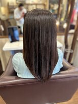 五感鷹匠 髪の診療所 ツヤカラーで美髪を