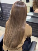 レイヤーカット　ハイライト　インナーカラー　イルミナ　韓国
