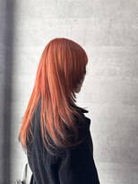 ブレイブ ヘアデザイン(BRaeVE hair design)&nbsp;オレンジ＆エンドカラー