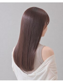 アンジュ ヘアー(Ange hair)の写真/【金山地下から徒歩4分】カシミアのような手触りの髪質改善をお手頃価格で続けやすく☆誰でも艶髪に!