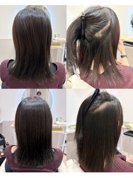 レヴ(Rev)の写真/【手触り・まとまり・扱いの良さを実感したい...】艶だけではなく扱い・手触り◎な髪質改善縮毛矯正
