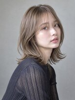 トリニティ(trinity)&nbsp;ブリーチ×髪質改善　ミントベージュ　レイヤーカット　豊見城