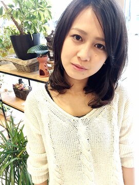 ヘアースタジオ ノラ(Hair studio NORA) NORA♪ナチュラル ミディ♪