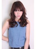アンニュイカールの王道セミロング　藤沢輝守　大人可愛い