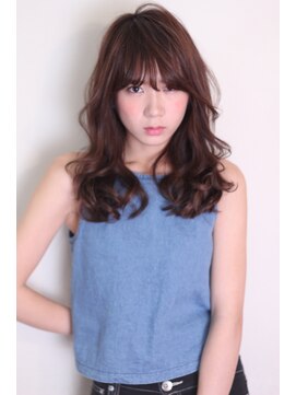 クーエフー(coo et fuu) アンニュイカールの王道セミロング　藤沢輝守　大人可愛い