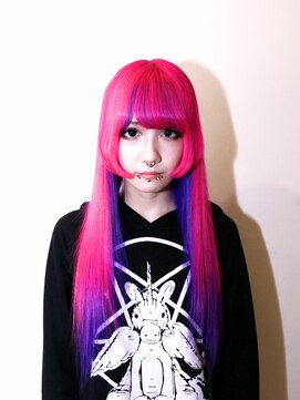 ゴーゴーヘアー(GOGO HAIR) 2トーン原色カラー