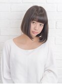 【高田馬場/aoba】　ボブ×大人かわいい×ダークトーン