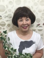 美容室あーるびーる 花水木 ショートボブ