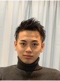 ツーブロックモヒショート