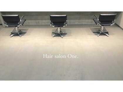 Hair salon One.