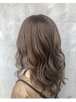 ナゴンスタイル(NAGON STYLE)&nbsp;ミルクティーベージュ×レイヤースタイル