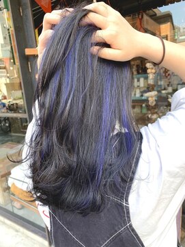 コキャン(COQUIN) ブラック＋ハイライトブルー