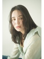 ソワン ドゥ ブレス エルネ 立花店(soin de brace elne)&nbsp;レイヤー効果で透明感アップ★暗髪カラー