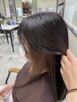 アジールヘア 東上野店(agir hair)&nbsp;イヤリングベージュ 【イルミナカラー 上野】