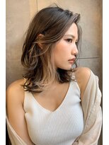 トルネード(TORNADO) フェイスフレーミングハイライトレイヤーロブ