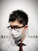 リバティシェアバーバー 銀座(LIBERTY SHARE BARBER)&nbsp;【好印象メンズ】黒髪メンズショートスタイル