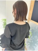 *滝田*ぷつっと切りっぱなしボブ インナーカラー 20代30代40代