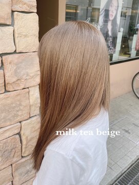 リー ルーチェ 布施(Lee Luce) ミルクティーベージュ