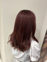 アース オーセンティック 関内店(EARTH Authentic)&nbsp;ブリーチオンカラーカシスブラウン10代20代【関内】