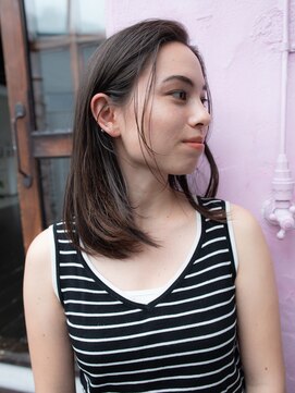 美容室チック 大島店(chic) ナチュラルセミロング［大島/大島駅］