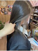 イヤリングカラー◎チョコレート×ベージュ