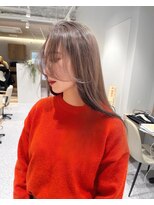 ゼストララ(ZEST Lara)&nbsp;グレージュ×顔周りカット【吉祥寺】