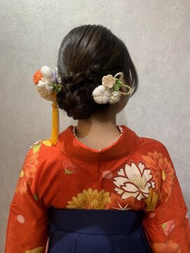 ウィスプ 赤羽店(wisp) 着物ヘアアレンジ☆