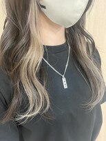 メロウ(mellow)&nbsp;インナーカラー×ミルクティーベージュ