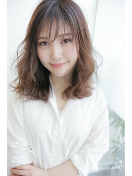 ヘアストーリー リズム(hair story r ism) 愛され系ゆるふわウェーブと、シースルー♪