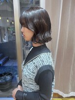 ジェノ(JENO by apish)&nbsp;前髪/マチルダボブ/ピンクベージュ/ウルフ/インナーグレージュ