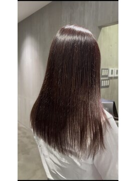 トテ(tote.) ブラウンカラー透明感カラーミディアム秋カラー