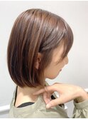 くびレイヤーエモージュ愛されショートボブ艶髪