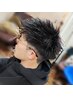 【メンズお任せコース】カット＋ヘッドスパ＋眉カット＋産毛剃り　9000→7500