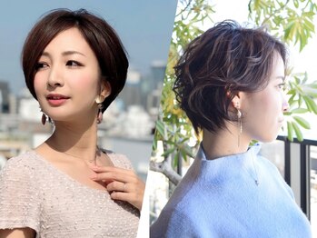 ハリス(Harris)の写真/脱白髪染めもしっかり白髪染めしたい方もどちらもおすすめのグレイカラー♪【Harris表参道/青山】