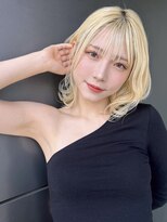 トルネード(TORNADO)&nbsp;切りっぱなしボブ くびれボブ フェイスレイヤー 顎ライン A1129